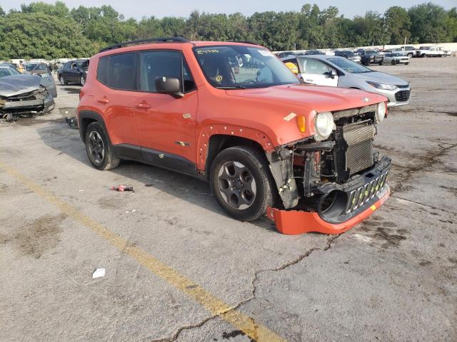 ZACCJAAT4GPE42616 - 2016 JEEP RENEGADE S Narıncı foto 9