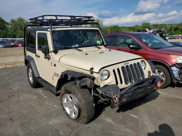 1J4GA2D15BL552566 - 2011 JEEP WRANGLER S BEIGE photo 1