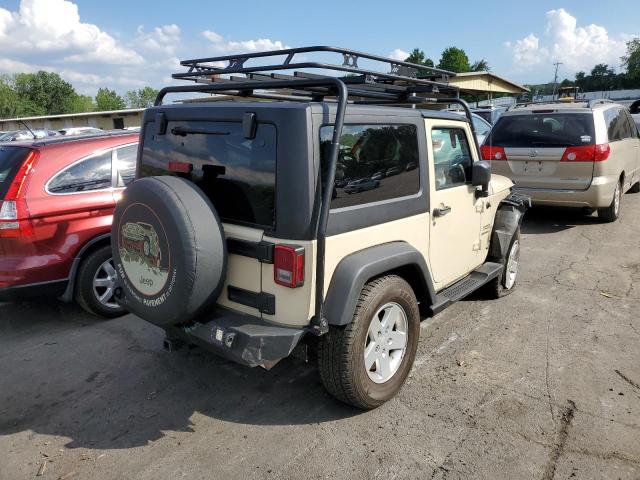 1J4GA2D15BL552566 - 2011 JEEP WRANGLER S BEIGE photo 4
