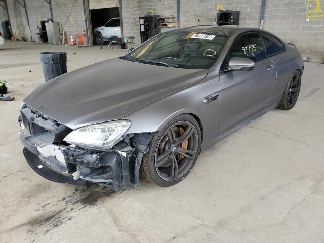 WBSLX9C51FD160760 - 2015 BMW M6 GRAY photo 2