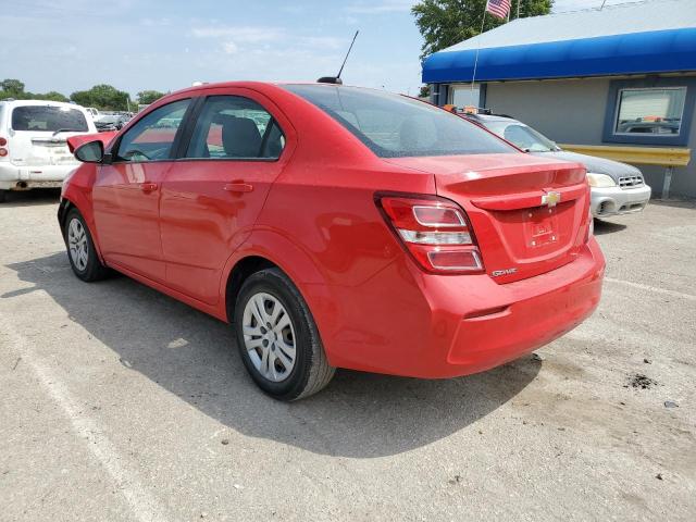 1G1JB5SB0K4108178 - 2019 CHEVROLET SONIC LS RED photo 3