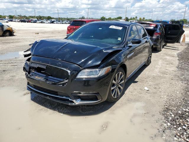 1LN6L9PK1H5600436 - 2017 LINCOLN CONTINENTA BLACK photo 2