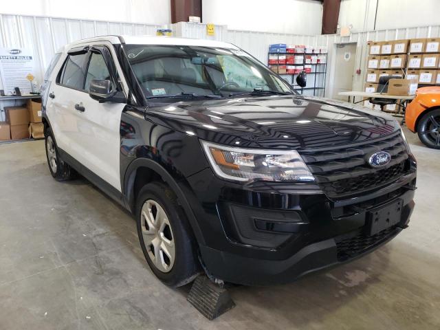 1FM5K8AR2JGC43163 - 2018 FORD EXPLORER P TWO TONE photo 1