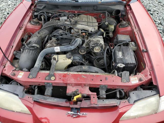 1FAFP4046WF166275 - 1998 FORD MUSTANG RED photo 7