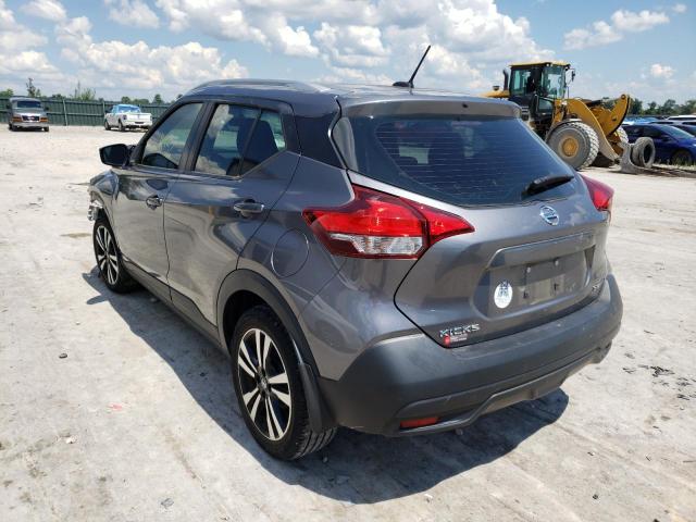 3N1CP5CU7JL517842 - 2018 NISSAN KICKS S GRAY photo 3