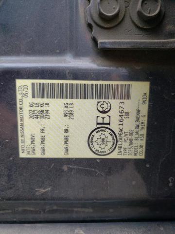 1N4BL2AP6AC164673 - 2010 NISSAN ALTIMA SR GRAY photo 10