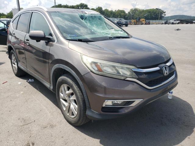 2HKRM4H79FH634018 - 2015 HONDA CR-V EXL GRAY photo 1