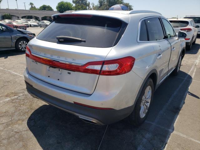 2LMPJ6JR0JBL48960 - 2018 LINCOLN MKX PREMIE SILVER photo 4