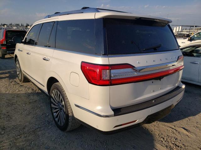 5LMJJ2LT1KEL10367 - 2019 LINCOLN NAVIGATOR 白色 照片 3