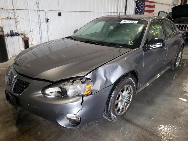 2G2WS522951164119 - 2005 PONTIAC GRAND PRIX GRAY photo 2