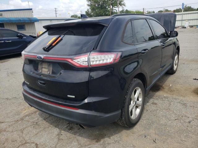 2FMPK3G97GBC51861 - 2016 FORD EDGE SE BLACK photo 4