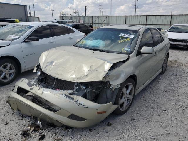 1YVHP80C345N21708 - 2004 MAZDA 6 I GOLD photo 2