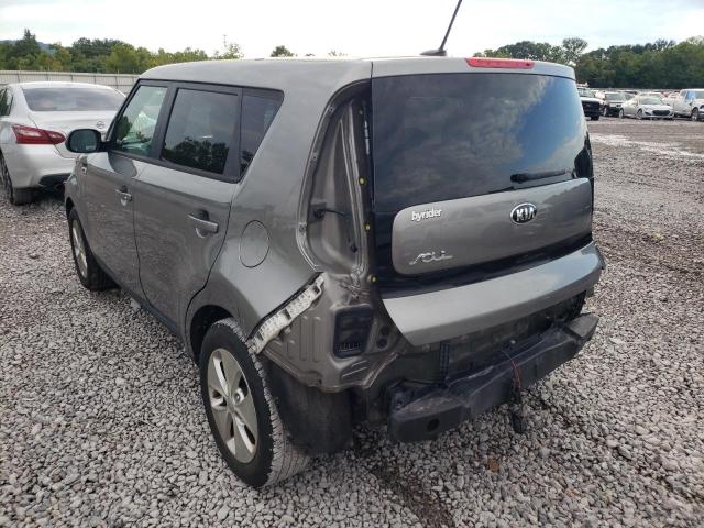 KNDJN2A27F7131945 - 2015 KIA SOUL BROWN photo 3