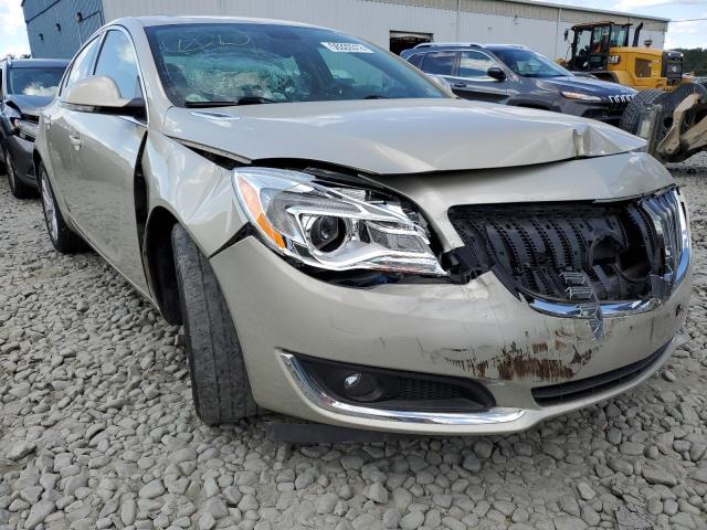 2G4GK5EX8F9143879 - 2015 BUICK REGAL TAN photo 1