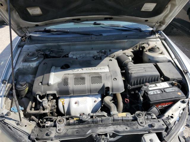 KMHDN45D13U624873 - 2003 HYUNDAI ELANTRA SILVER photo 7