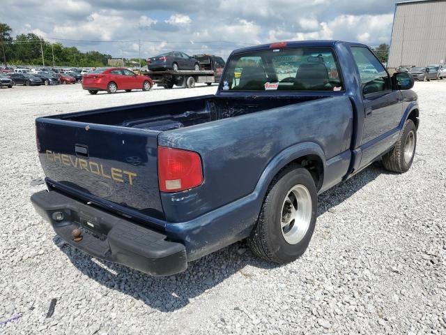 1GCCS14W528189714 - 2002 CHEVROLET S TRUCK S1 BLUE photo 4