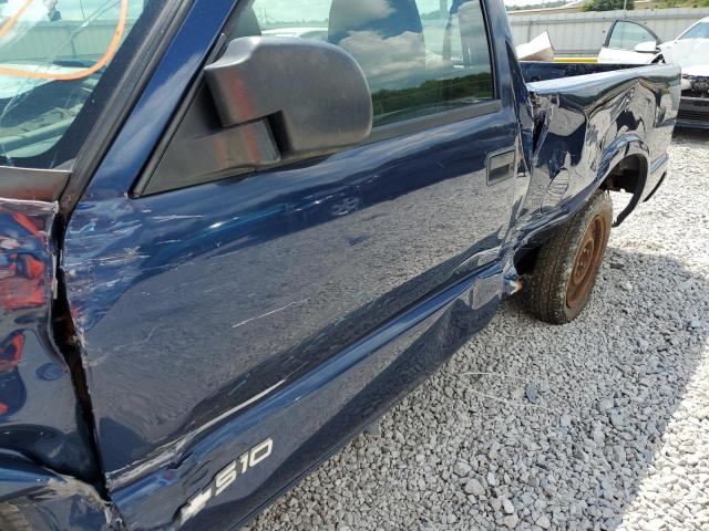 1GCCS14W528189714 - 2002 CHEVROLET S TRUCK S1 BLUE photo 9