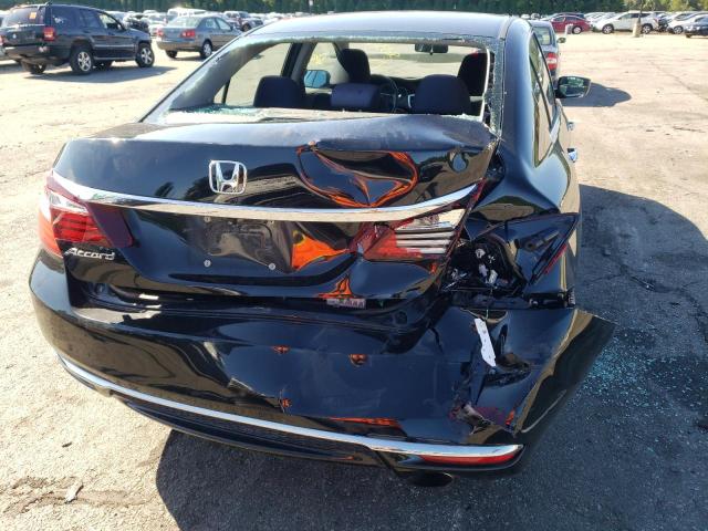 1HGCR2F31GA147157 - 2016 HONDA ACCORD LX BLACK photo 9