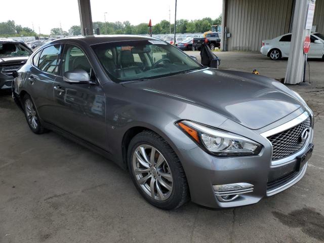 JN1BY1AP6HM741280 - 2017 INFINITI Q70 3.7 GRAY photo 1