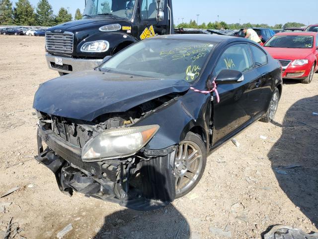 JTKDE177570175536 - 2007 TOYOTA SCION TC შავი ფოტო 2