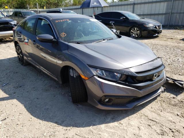 2HGFC2F85KH598578 - 2019 HONDA CIVIC SPOR GRAY photo 1