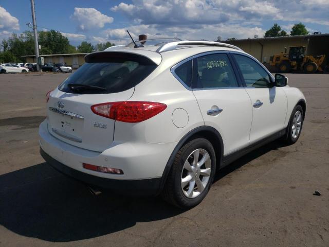 JN1AJ0HR9AM757383 - 2010 INFINITI EX35 BASE Սպիտակ լուսանկար 4