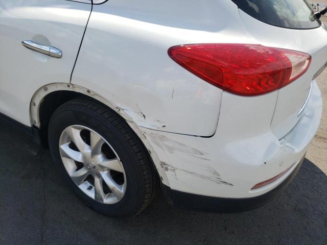 JN1AJ0HR9AM757383 - 2010 INFINITI EX35 BASE Սպիտակ լուսանկար 9