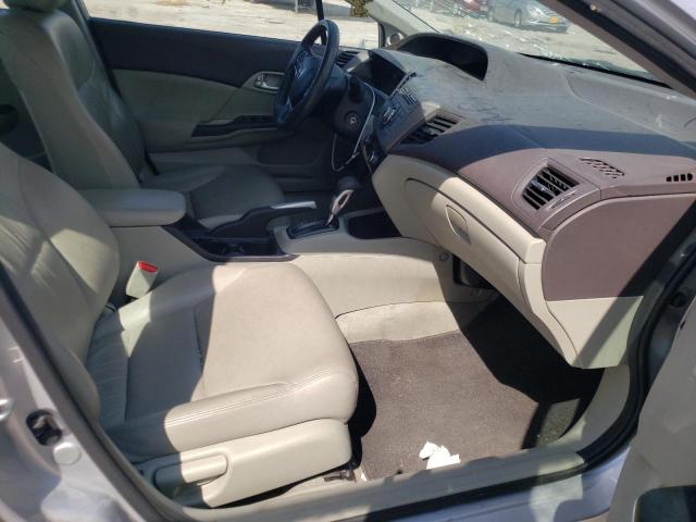 2HGFB2F92CH523477 - 2012 HONDA CIVIC EXL 银色 照片 5