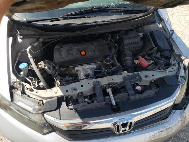 2HGFB2F92CH523477 - 2012 HONDA CIVIC EXL 银色 照片 7
