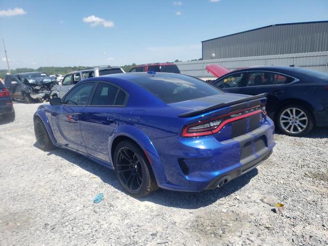 2C3CDXGJ9NH142590 - 2022 DODGE CHARGER SC BLUE photo 3