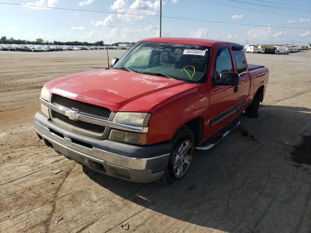 1GCEK19T83E379727 - 2003 CHEVROLET SILVERADO RED photo 2