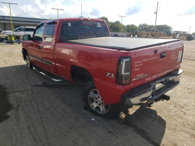 1GCEK19T83E379727 - 2003 CHEVROLET SILVERADO RED photo 3