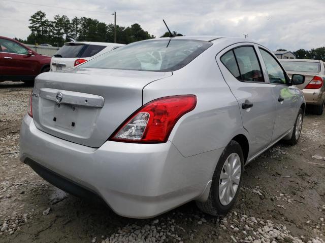 3N1CN7APXGL888937 - 2016 NISSAN VERSA SILVER photo 4