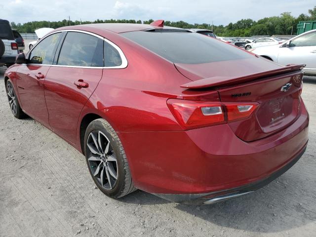 1G1ZG5ST3MF055447 - 2021 CHEVROLET MALIBU RS RED photo 3