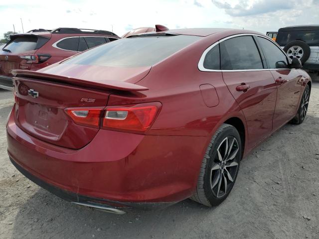 1G1ZG5ST3MF055447 - 2021 CHEVROLET MALIBU RS RED photo 4