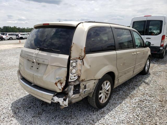 2C4RDGCG5ER209325 - 2014 DODGE GR CARAVAN GOLD photo 4