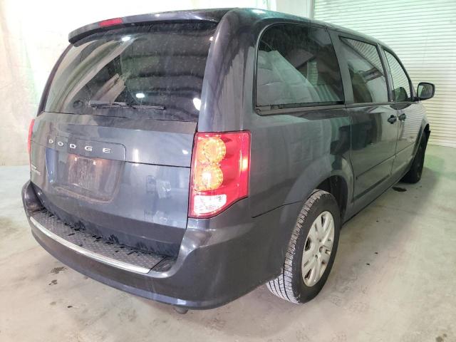 2C4RDGBG1ER146936 - 2014 DODGE GRAND CARA GRAY photo 4