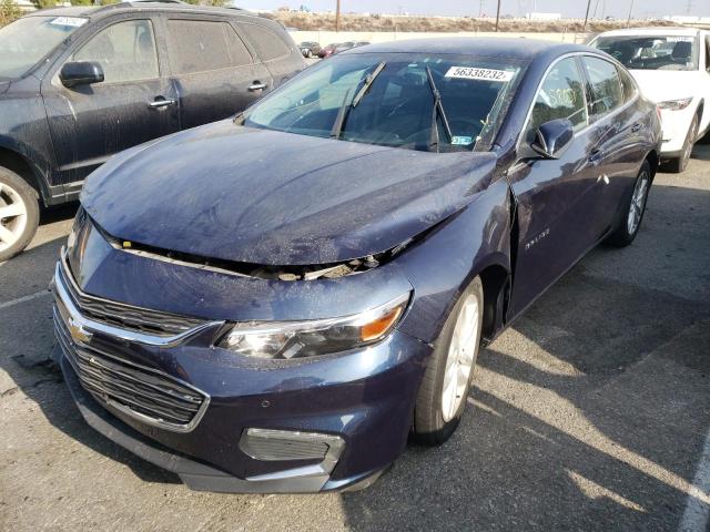 1G1ZJ5SU3HF178486 - 2017 CHEVROLET MALIBU HYB BLUE photo 2