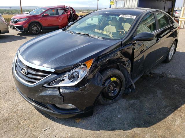 5NPEB4AC4DH547572 - 2013 HYUNDAI SONATA GLS BLACK photo 2