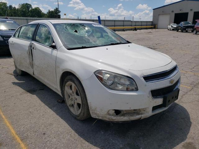 1G1ZG57B094244107 - 2009 CHEVROLET MALIBU LS WHITE photo 1