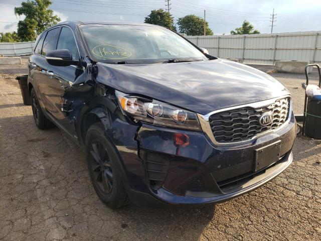 5XYPGDA38LG709297 - 2020 KIA SORENTO L BLUE photo 1