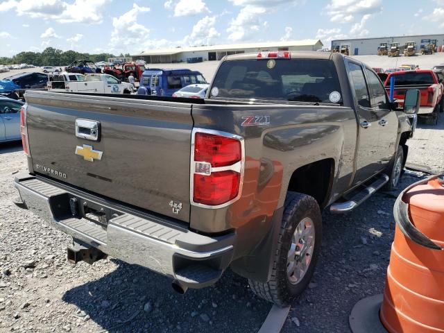 1GC2KVEG4FZ144550 - 2015 CHEVROLET SILVERADO BROWN photo 4