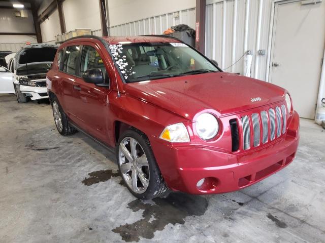 1J8FT47W98D593504 - 2008 JEEP COMPASS SP RED photo 1