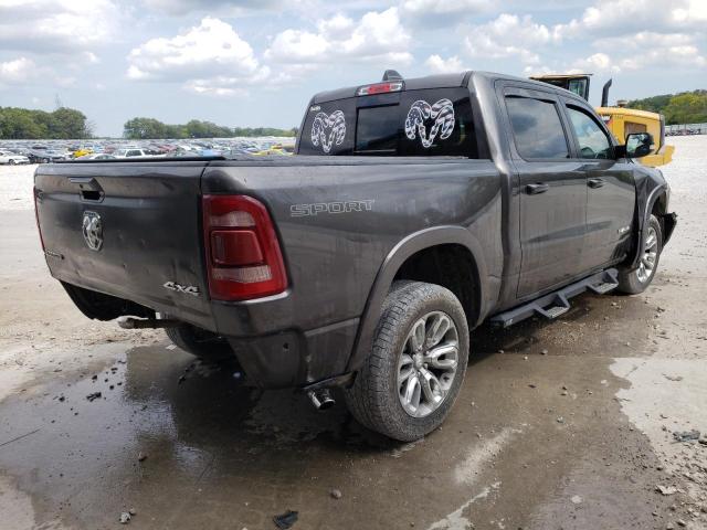 1C6SRFJT4LN178034 - 2020 RAM 1500 LARAM GRAY photo 4