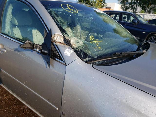 2G1WD58CX89248955 - 2008 CHEVROLET IMPALA SUP ვერცხლისფერი ფოტო 9