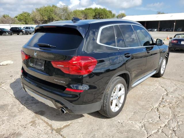 5UXTR7C59KLE96096 - 2019 BMW X3 SDRIVE3 BLACK photo 4