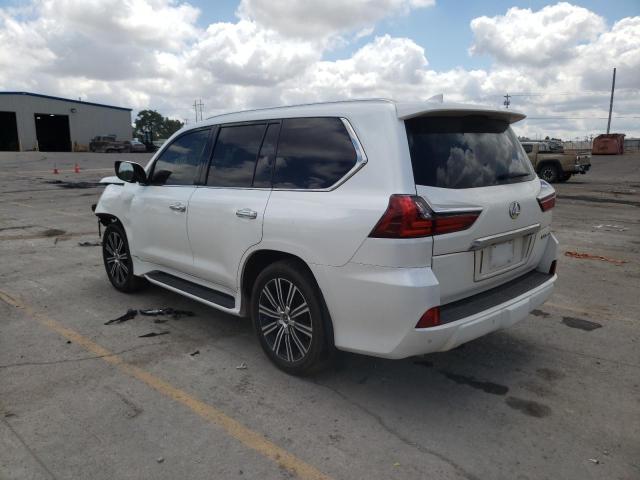 JTJHY7AX4K4286380 - 2019 LEXUS LX 570 WHITE photo 3