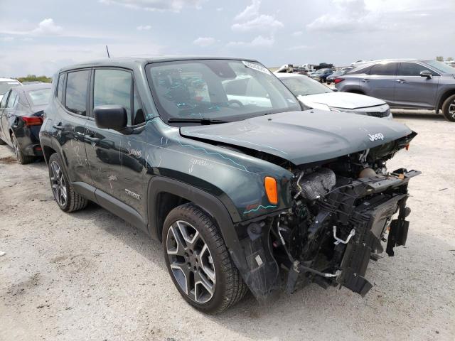 ZACNJCAB3MPM41896 - 2021 JEEP RENEGADE SPORT  photo 1