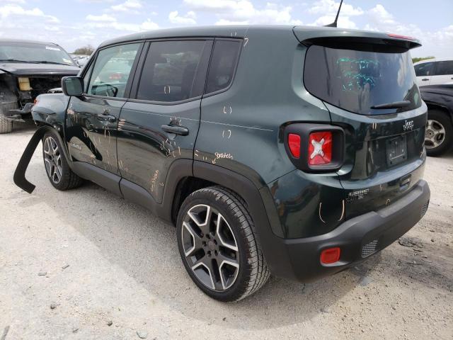 ZACNJCAB3MPM41896 - 2021 JEEP RENEGADE SPORT  լուսանկար 3