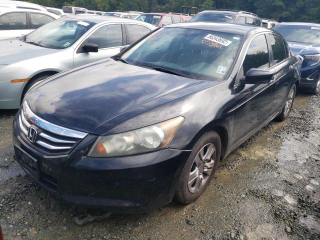 1HGCP2F62CA053962 - 2012 HONDA ACCORD BLACK photo 2